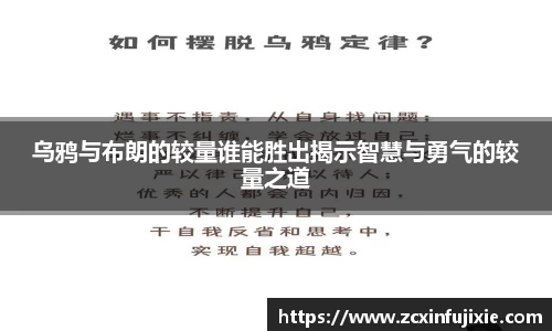 乌鸦与布朗的较量谁能胜出揭示智慧与勇气的较量之道